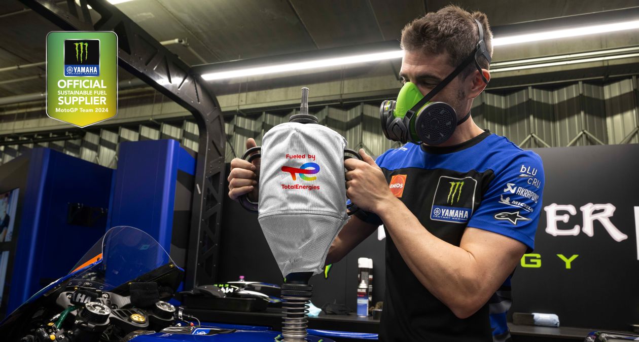 TotalEnergies Becomes Monster Energy Yamaha MotoGP's Official Fuel Supplier