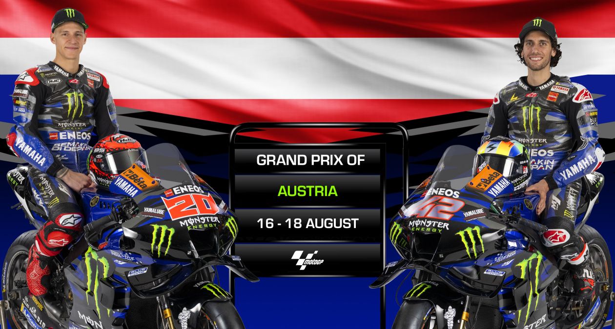 Monster Energy Yamaha MotoGP Reunite in Austria for Round 11