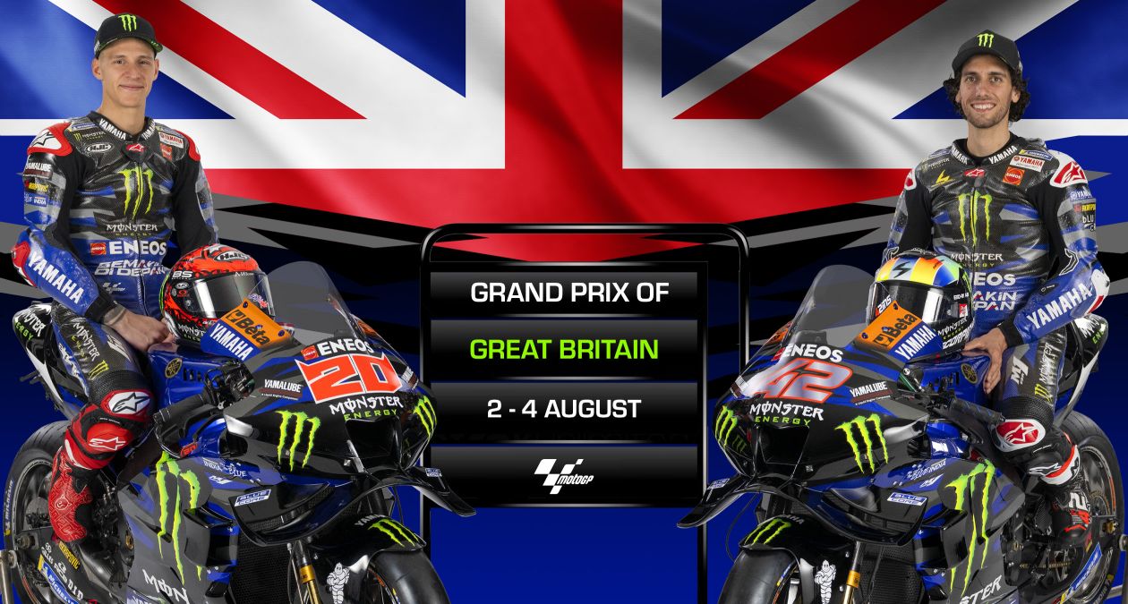 Monster Energy Yamaha MotoGP Impatient to Start Second Half of the Season with Special Silverstone GP Weekend