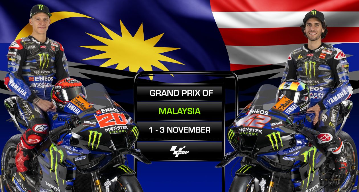 Monster Energy Yamaha MotoGP to Give Final Push in Malaysian Triple-Header Wrap-Up