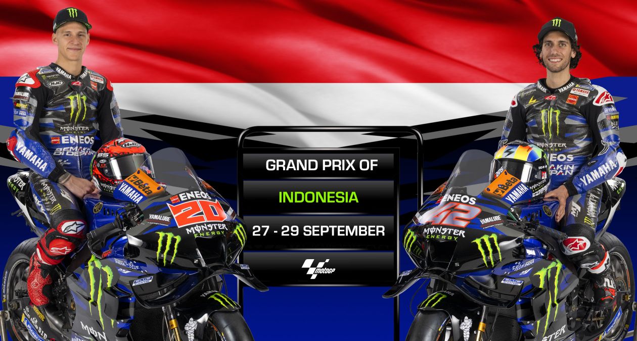 Monster Energy Yamaha MotoGP Start First 2024 Far Eastern Race Weekend in Mandalika 