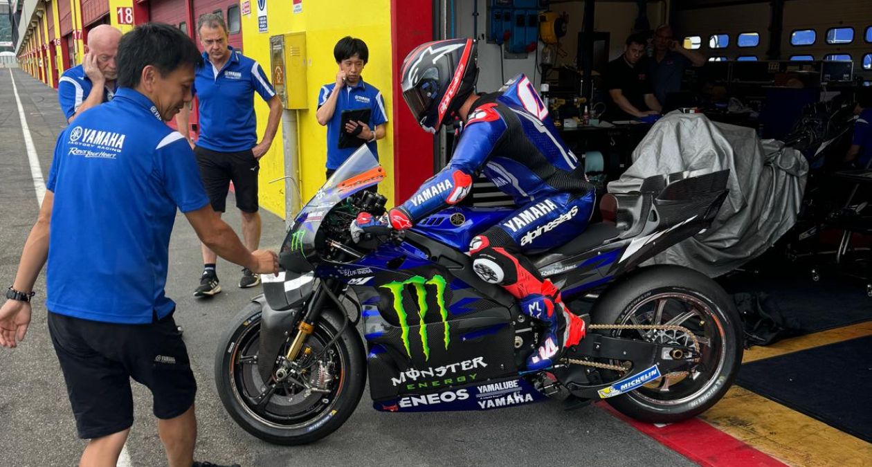 Monster Energy Yamaha MotoGP |News Details: Andrea Dovizioso rides as Yamaha Factory Racing MotoGP test rider at private test in Misano