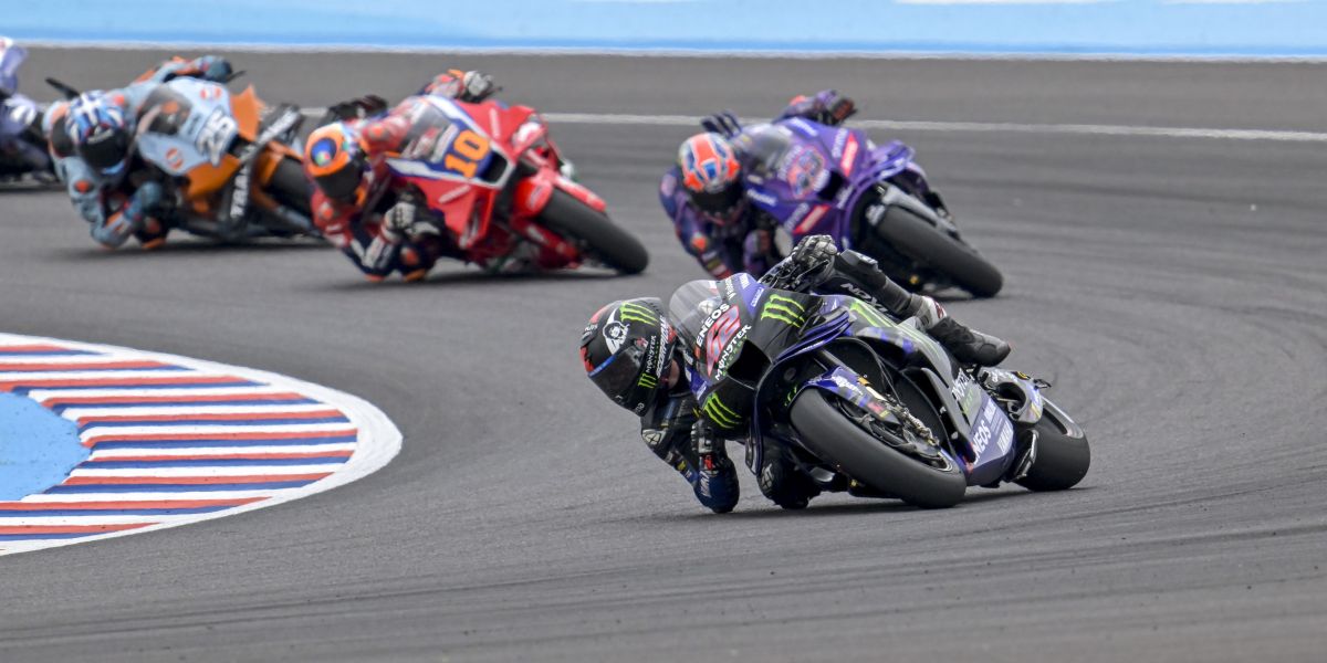 Monster Yamaha End Argentina GP with Double Score