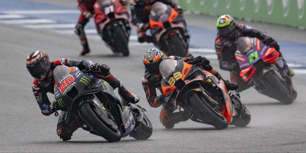 Bad Luck for Monster Yamaha in Wet Buriram Race